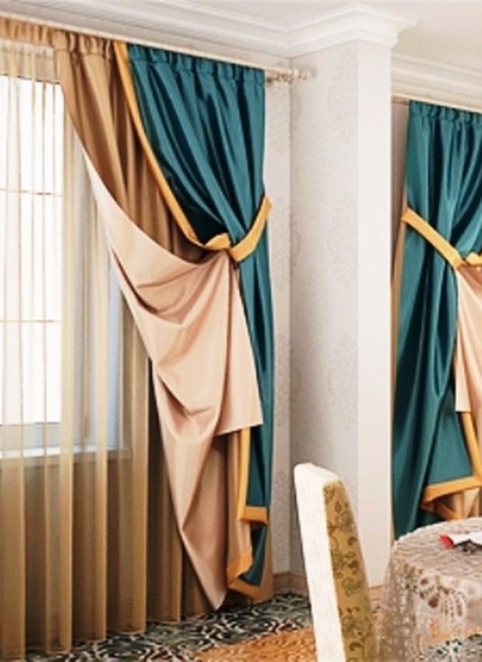 Дизайн и пошив штор на заказ в Киеве. Заказать шторы в салоне Style-Decor